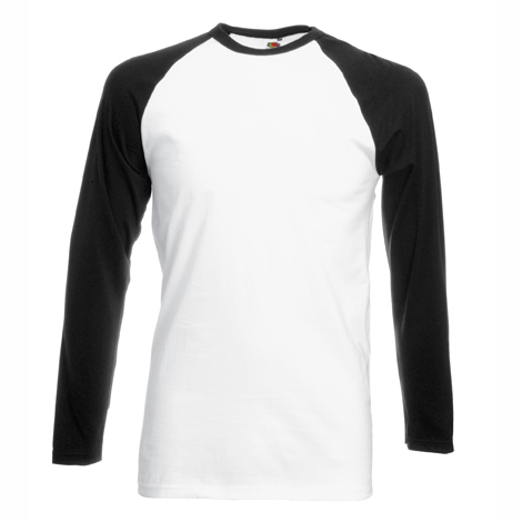 61028-VALUEWEIGHT LONG SLEEVE BASEBALL T